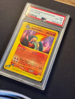 🔥 Typhlosion 65/165 PSA 4 Slab 🔥 E-Series Expedition POP 3 Pokemon Card TCG - Image 2