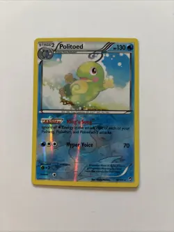 Politoed 18/111 Rev Reverse Holo XY Furious Fists Pokemon NM - Image 1