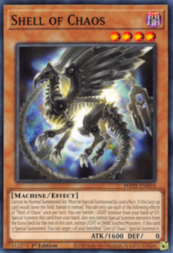 Shell of Chaos - PHHY-EN010 - Common - 1st Edition - Lightly Played - Image 1