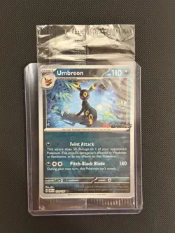 Umbreon - 130/197 - EB Games - Stamped Promo - Pokemon Card - SEALED - Image 2