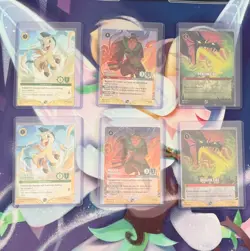 x6 - Disney Lorcana DLC Promo Card Bundle - Image 1