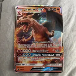 Pokemon Card TCG Charizard GX SM195 Detective Pikachu Black Star Promo Holo VLP - Image 1