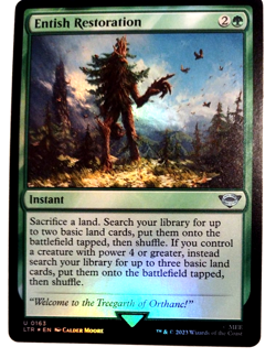 Entish Restoration - Universes Beyond: LTR: (FOIL) - EN - U 0163 - Image 1