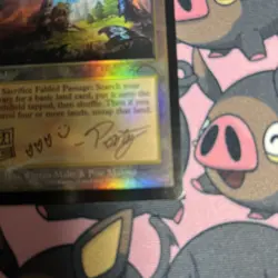Foil Fabled Passage Post Malone Secret Lair Mtg Magic The Gathering NM - Image 4