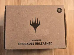 Upgrades Unleashed Commander Kamigawa Neon Dynasty MTG Sealed Minimal Packaging - Image 1