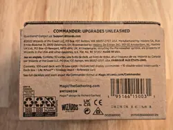Upgrades Unleashed Commander Kamigawa Neon Dynasty MTG Sealed Minimal Packaging - Image 2