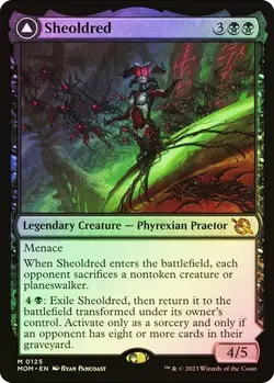 Sheoldred *FOIL* - MOM - NM - Magic The Gathering - MTG - Image 1