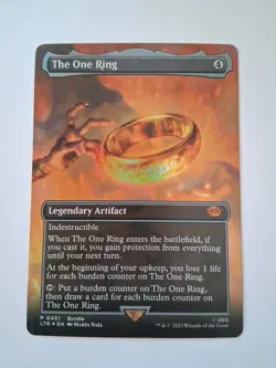 The One Ring (Borderless) Promo Foil - Image 1