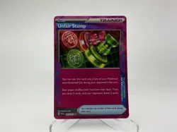 UNFAIR STAMP -165/167- Ace Spec Rare - Twilight Masquerade - Pokemon TCG ✅NM/M✅ - Image 1
