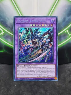 Yugioh Vicious Astraloud CYAC-EN036 Secret Rare 1st Edition NM - Image 1