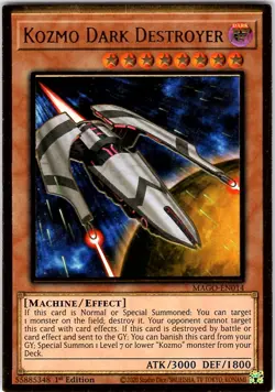 Yugioh Kozmo Dark Destroyer MAGO-EN014 1st Edition NM - Image 1