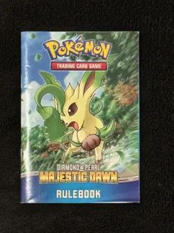*RARE* Pokemon TCG Diamond/Pearl Majestic Dawn Rule Book/Card List - Image 1