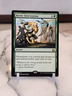 MTG Heroic Intervention Aether Revolt Regular LP - Image 1