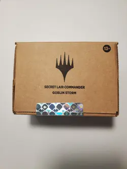 Magic: The Gathering Goblin Storm Secret Lair Commander Deck 2026 New - Image 1