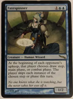 MTG English Magic Card Near Mint FATESPINNER from Mirrodin - Image 1