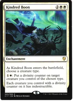 KINDRED BOON 5 RARE THE LIST REPRINTS MAGIC: THE GATHERING LP - Image 1