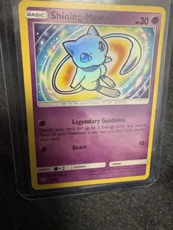 Shining Mew 40/73 Shiny Holo Rare Shining Legends 30 HP English Pokemon TCG Card - Image 1