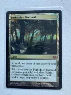 [1x] Forbidden Orchard - Foil Near Mint, English From the Vault: Realms MTG - Image 1