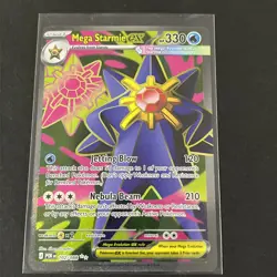 The Pokemon Company Mega Starmie EX 102/088 UR Holo English 2024 330 HP - Image 1