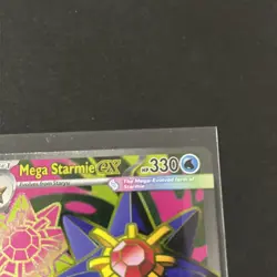 The Pokemon Company Mega Starmie EX 102/088 UR Holo English 2024 330 HP - Image 3