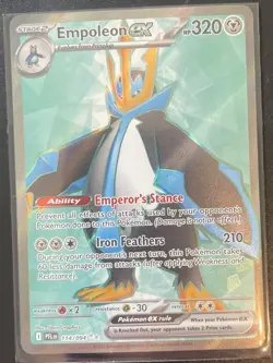 Pokemon TCG Empoleon v Alternative Art Holo Ultra Rare 114/094 - Image 1