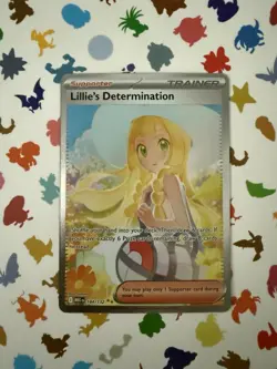 Mega Evolutions Lillie's Determination 184/132 ME01 SIR Pack Fresh - Image 1