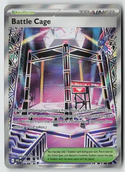 Battle Cage 116/094 Ultra Rare Phantasmal Flames Pokemon Near Mint - Image 1