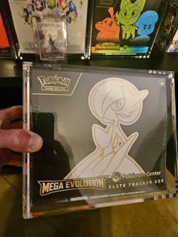 Pokemon Center Mega Evolution Gardevoir & Lucario PC ETB's (Both)In Acrylic Case - Image 2