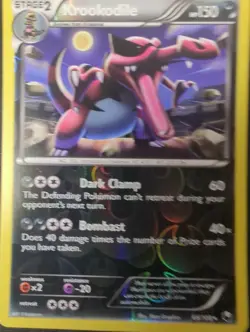 KROOKODILE 66/108 DARK EXPLORERS POKEMON Reverse Holo Vlp - Image 1