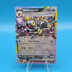 Pokemon TCG Umbreon ex 060/131 Sv: Prismatic Evolutions Holo - Image 1