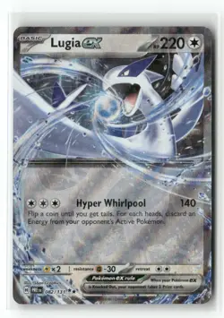 Lugia ex 082/131 Double Rare Prismatic Evolutions Pokemon Holo Near Mint - Image 1