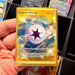 Pokemon Capture Energy 201/189 Darkness Ablaze Secret Rare Holo Special Energy - Image 1