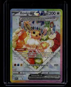 Pokemon TCG Eevee ex 174 Scarlet & Violet Promo NM B - Image 1