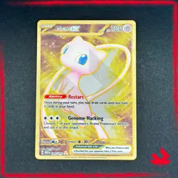 MEW EX #205/165 - NM NEAR MINT - METAL ORO GOLD - ENG - POKEMON POKEMON UPC 151 - Image 1