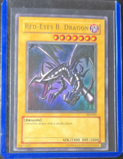 Konami Yu-Gi-Oh! Red-Eyes B. Dragon SDJ-001 Ultra Rare Unlimited Edition - Image 1