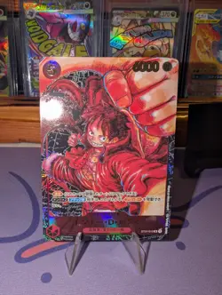 Japanese One Piece Monkey D Luffy ST-01-012 SR Alt Art Awakening Of The New Era - Image 1