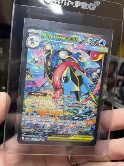 Mega Greninja Ex 116/086 SIR English Pokemon TCG Chaos Rising, TCG Chase Card! - Image 2