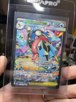Mega Greninja Ex 116/086 SIR English Pokemon TCG Chaos Rising, TCG Chase Card! - Image 3