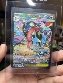 Mega Greninja Ex 116/086 SIR English Pokemon TCG Chaos Rising, TCG Chase Card! - Image 5
