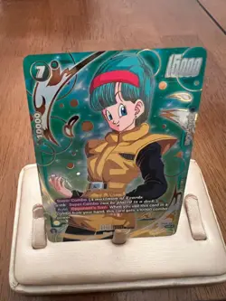 Dragon Ball 1st Anniversary Ser Card Bulma FB04-068 Alt Art - Image 1