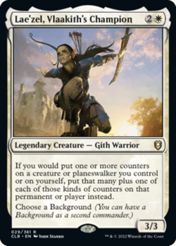 MTG Lae'zel, Vlaakith's Champion NM-Mint Commander Legends: Battle for Baldur's - Image 1