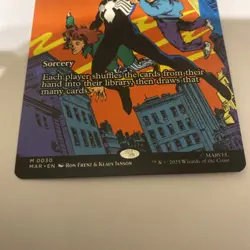 Winds Of Change M0030 Mythic Borderless Spiderman NM MTG - Image 2