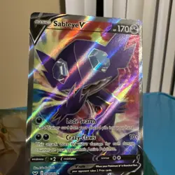 Sableye V (Full Art) 194/202 Swsh01: Sword & Shield Holo NM - Image 1