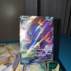 Sableye V (Full Art) 194/202 Swsh01: Sword & Shield Holo NM - Image 3