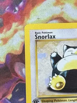 Pokemon Snorlax 27/64 Jungle 1st Edition Rare Regular 90 HP ENG - Image 4