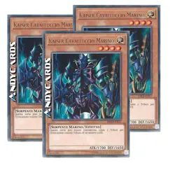 KAISER CAVALLUCCIO MARINO 3x (Kaiser Sea Horse) Rara • DPKB IT017 • Unl • Yugioh - Image 1