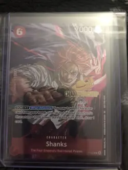 Shanks Championship 25-26 Promo One Piece Card Game P-083 NM - Image 1