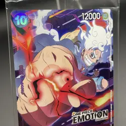 [SEALED] Monkey D Luffy P-041 Promo ONE PIECE Emotion Exhibition Card Japanese - Image 3