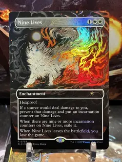 MTG | Nine Lives (0793)✨FOIL✨ [Secret Lair Cats & Dogs] - Image 1