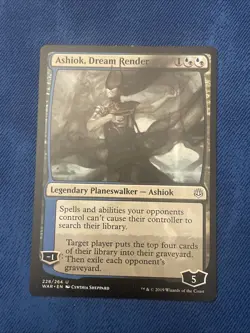 Ashiok, Dream Render War of the Spark Regular mtg LP - Image 1